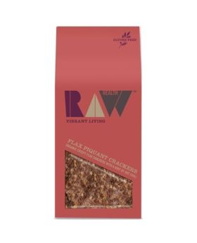 Raw Health Organic Flax, Piquant with Tomato Crackers 90g