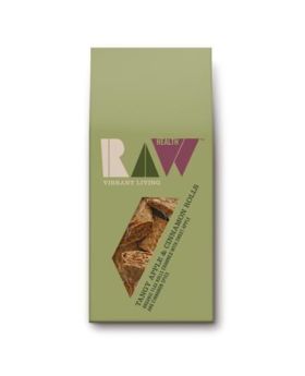 Raw Health Organic Tangy Apple & Cinnamon Rolls 80g