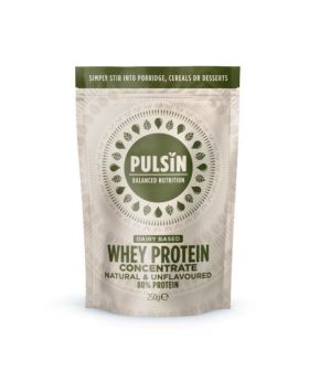 Pulsin whey protein concentrate 6x250g