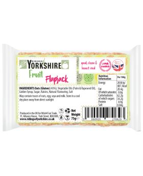 Ridings Sultana Flapjacks 60g SINGLE