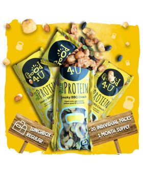 Good4U Smoky BBQ Crunch Veggie Protein Shots 25g