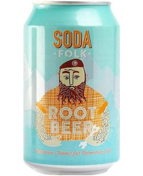 Soda Folk Root Beer 330ml