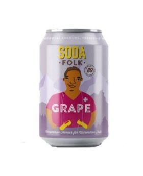 ** Soda Folk Grape 330ml