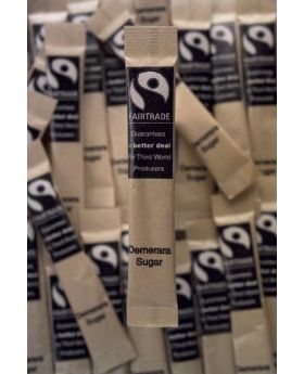 Fairtrade Brown Sugar Sticks 1000's