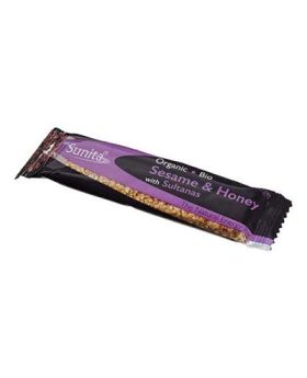 Sunita Sesame & Honey with Sultanas Bar Organic 30g