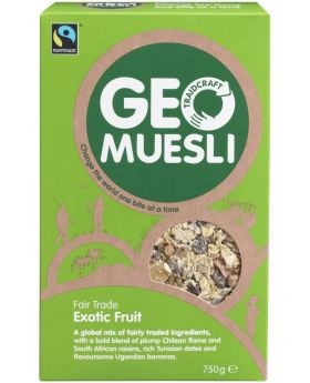 Traidcraft FT Exotic Fruit GeoMuesli 500g