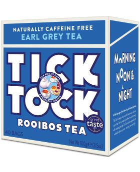 Tick Tock Rooibos Earl Grey Tea 40's