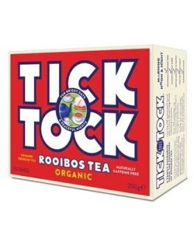 Tick Tock Organic Rooibos Tea 180g (80's)