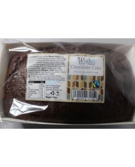 Wish4 Fair Trade Chocolate Cake Loaf 250g