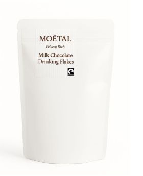 Moetal Milk Choc Drinking Flakes 200g 