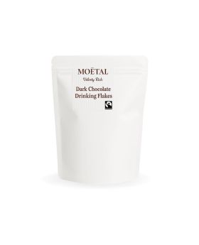 Moetal Dark Choc Drinking Flakes 200g