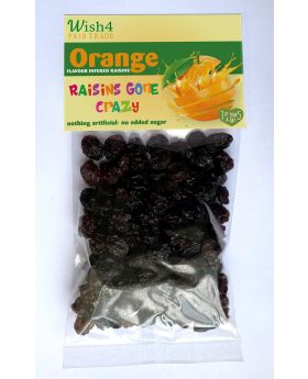 Wish4 Fairtrade Natural Orange Flavoured Raisins 70g