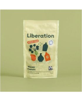 Liberation Fairtrade Wasabi Peanuts 90g