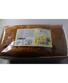 Wish4 Fair Trade Lemon Cake Loaf 250g