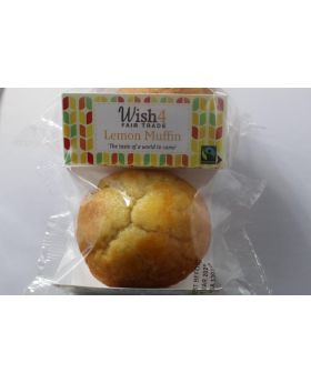 Wish4 Fair Trade Lemon Muffins 50g