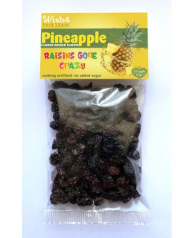 Wish4 Fairtrade Natural Pineapple Flavoured Raisins 70g