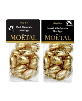 Moetal Fair Trade Milk & Dark MIXED Eggs 