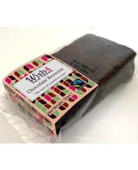 Wish4 Fairtrade Chocolate Brownie 50g