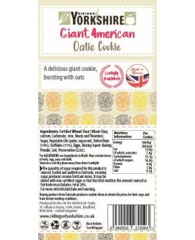 Ridings Oatie Cookie 60g-Case of 14