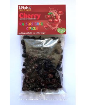 Wish4 Fairtrade Natural Cherry Flavoured Raisins 70g