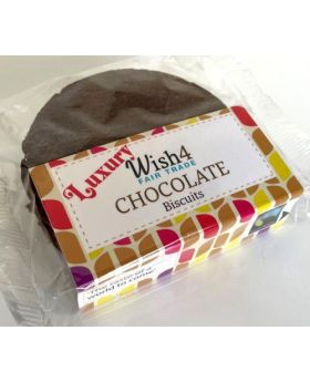 Wish4 Fair Trade Twin Pack Chocolate Biscuits 70g