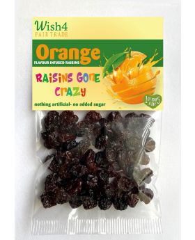 Wish4 Fairtrade Natural Orange Flavoured Raisins 30g