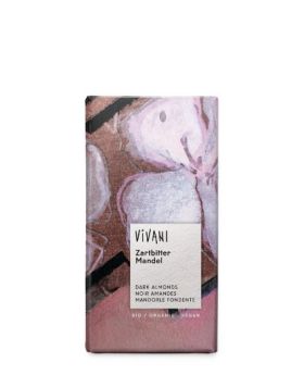 Vivani ORG Dark Almonds Chocolate 100g