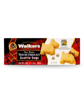 Walkers Dottie Scottie Dog Shaped Shortbread 110g 