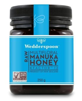 Wedderspoon KFactor 12 Raw Manuka Honey 250g