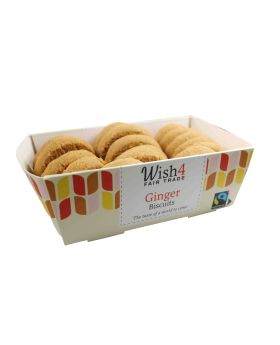 Wish4 Fairtrade Ginger Biscuits 220g