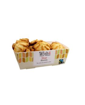Wish4 Fairtrade Star Biscuits 220g
