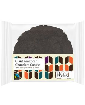 Wish4 Fairtrade Giant American Chocolate Cookies 60g