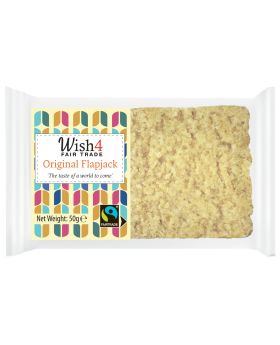 Wish4 Fairtrade Original Flapjack 90g