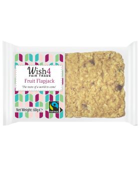 Wish4 Fairtrade Fruit Flapjack 90g