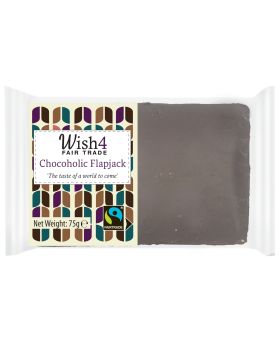 Wish4 Fairtrade Chocoholic Flapjack 90g