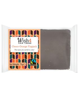 Wish4 Fairtrade Choco-Orange Flapjack 90g