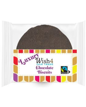Wish4 Fairtrade Tuckshop Chocolate Dotty Cookies 35g