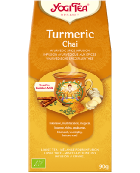 Yogi Tea Turmeric Chai 90g-Case of 8